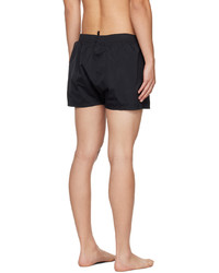 Short de bain imprimé noir et blanc DSQUARED2