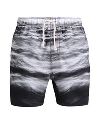 Short de bain imprimé noir Rip Curl