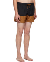 Short de bain noir Zegna