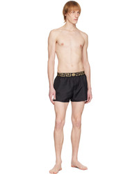 Short de bain noir Versace Underwear