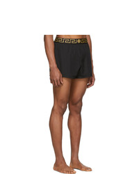 Short de bain noir Versace Underwear