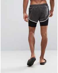 Short de bain noir Asos