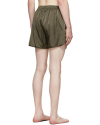 Short de bain olive True Tribe