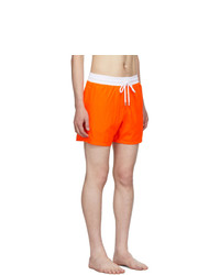 Short de bain orange Vilebrequin