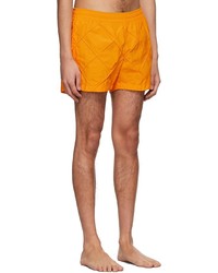 Short de bain orange Bottega Veneta