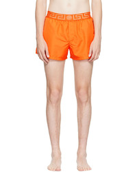 Short de bain orange Versace Underwear