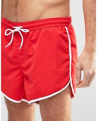 Short de bain rouge Jack and Jones