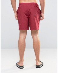 Short de bain rouge Asos