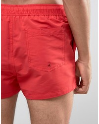 Short de bain rouge Asos