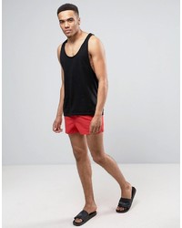 Short de bain rouge Asos