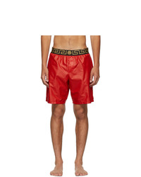 Short de bain rouge Versace Underwear