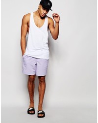 Short de bain violet clair Asos