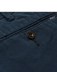 Short en coton bleu marine Polo Ralph Lauren