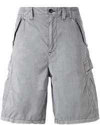 Short en coton gris Armani Jeans