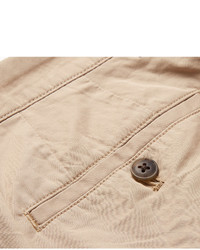 Short en coton marron clair Club Monaco