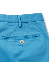 Short en coton turquoise Boglioli