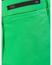 Short en coton vert Pt01