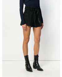 Short en cuir noir IRO