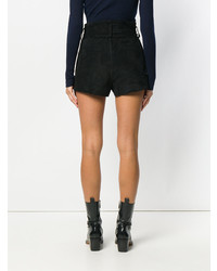 Short en cuir noir IRO