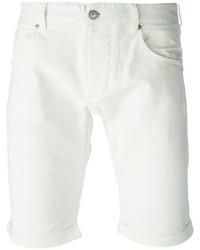 Short en denim blanc Armani Jeans