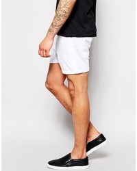 Short en denim blanc Asos