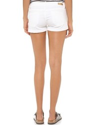 Short en denim blanc Blank