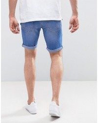 Short en denim bleu clair Blend of America