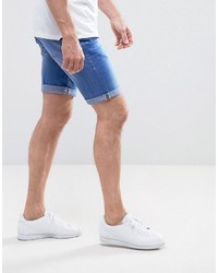 Short en denim bleu clair Blend of America