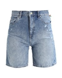 Short en denim bleu clair Esprit