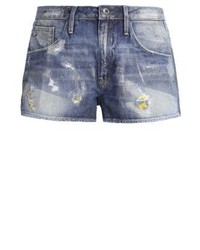 Short en denim bleu clair
