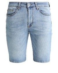 Short en denim bleu clair Pier One