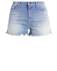 Short en denim bleu clair Replay