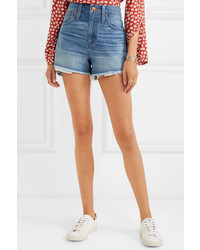 Short en denim bleu clair Madewell