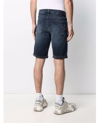 Short en denim bleu marine Calvin Klein Jeans