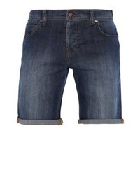 Short en denim bleu marine Mustang