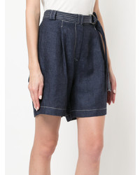 Short en denim bleu marine Lee Mathews