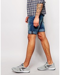 Short en denim bleu Blend of America