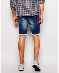 Short en denim bleu Blend of America