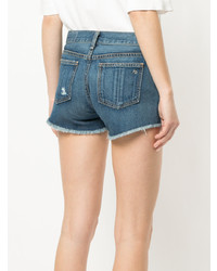 Short en denim bleu rag & bone/JEAN