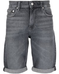 Short en denim gris foncé Calvin Klein Jeans