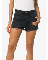 Short en denim noir Ksubi