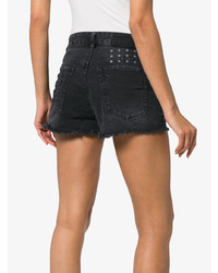 Short en denim noir Ksubi