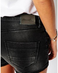 Short en denim noir Blend She