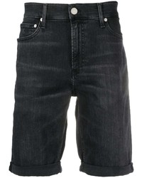 Short en denim noir Calvin Klein Jeans