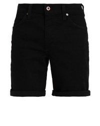 Short en denim noir Mustang