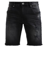Short en denim noir Shine Original