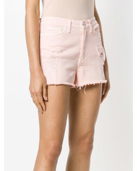 Short en denim rose Dondup