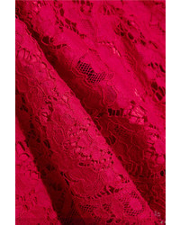 Short en dentelle rouge Dolce & Gabbana