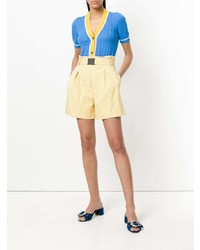 Short en vichy jaune N°21