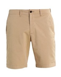 Short marron clair Abercrombie & Fitch